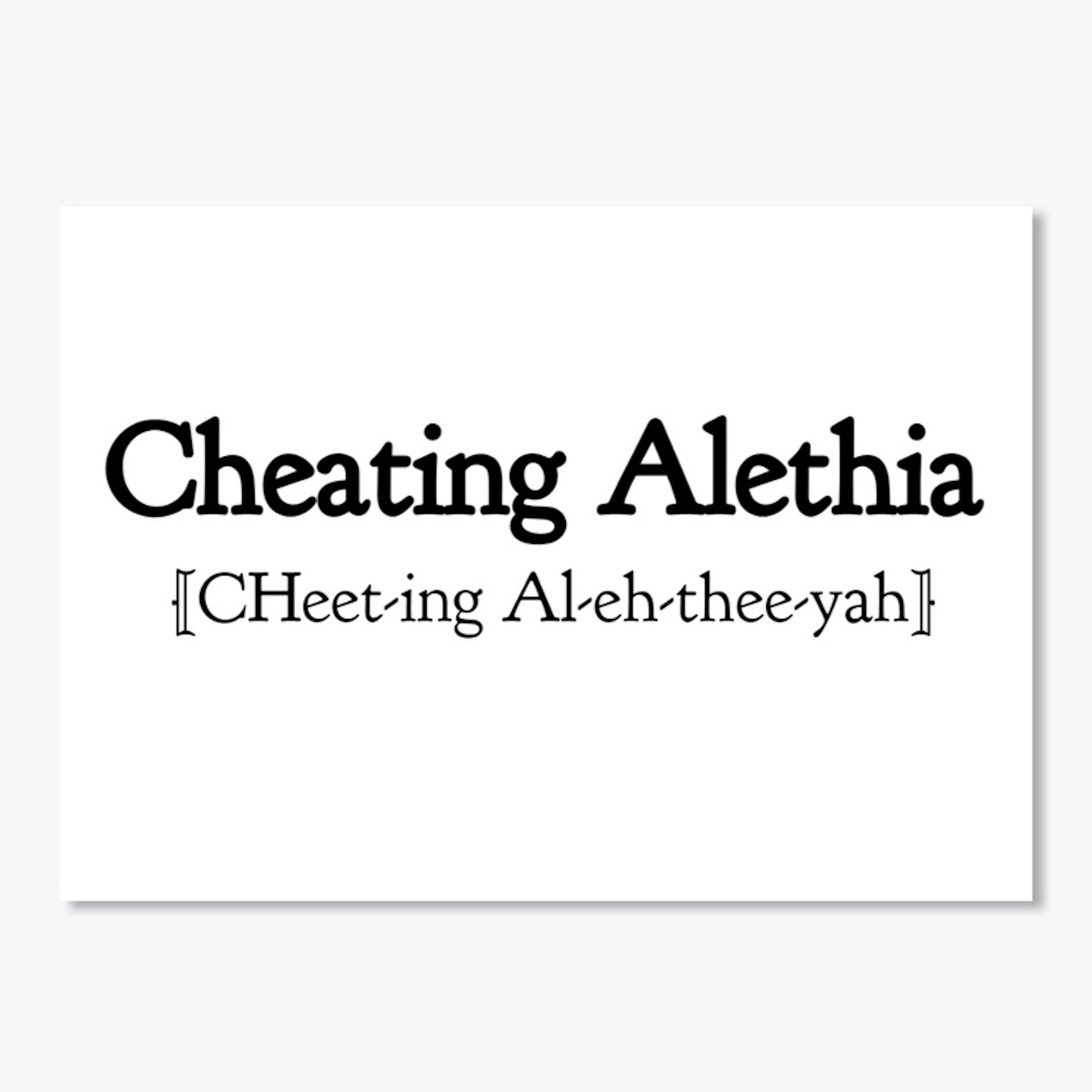 Cheating Alethia hooked on phonics 
